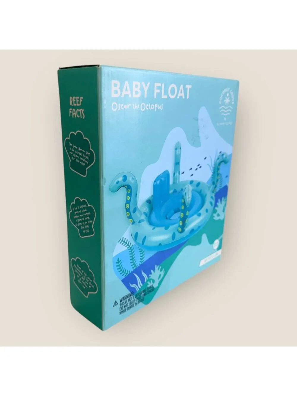 Baby Float Oscar The Octopus 12-24 Months Up To 33 lbs Coconut Grove Sunnylife